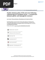 Health Related Quality of Life and Voice Following Radiotherapy For Laryngeal Cancer A Comparison Between Glottic and Supraglottic Tumours