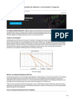 Noções Básicas de Respostas de Impulso e Convolução Plug-Ins Software e Hardware