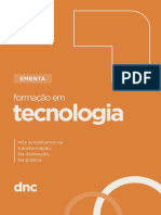 EMENTA 3.0 Ementa Formacao em Tecnologia 2023 Com Tabela Comparativa