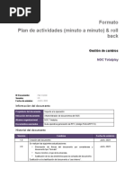 RFC 233482 PGF-PAC03 Plan de Actividades (Minuto A Minuto) & Roll Back v2.5