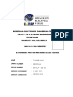 Biochemistry Protein and Amino Acids - Lab Sheet - (2) - Compressed