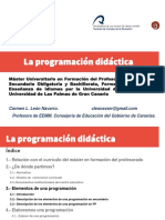 2 La Programación Didáctica - Elementos de Una Programación1 22-23