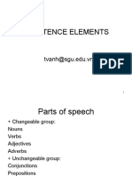 Sentence Elements