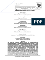 2022 Business Process Diagnosis of BUMDES Based On Tourism Value Chain