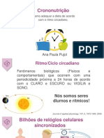 Crononutricão Como Adequar A Dieta de Acordo Com o Ritmo Circadiano