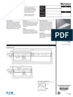 PS519111EN WSN 2L T8 SSS - Metalux 2 Lamparas