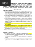 Contrato de Comisión Mercantil