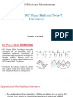 Lecture 4 - 5 - RC - Phase Shift Oscillator Twin T