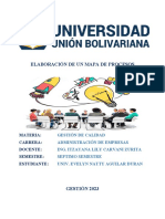 Elaboración de Un Mapa de Procesos - Evelyn Aguilar Duran - Gestion de Calidad