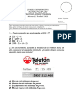 Remedial 5to Matemática Abril