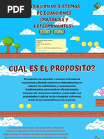 Solución de Sistemas de Ecuaciones (Matrices y Determinantes)