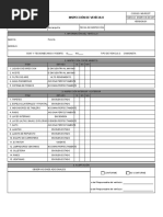 MS-RE-57 Inspección de Vehículo