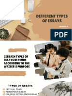 Types of Essay