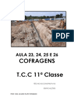 11 Classe Aula 23 e 24 25 26 Cofragens e Entivações TCC - 2022 2023