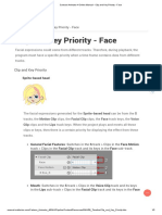 Cartoon Animator 4 Online Manual - Clip and Key Priority - Face