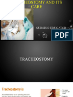 Tracheostomy and Its Care - For Nurses