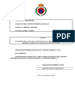 TFG RRII - Montes Morillo, Ana - El Sistema Del Tratado Antártico en El Derecho Internacional. Un Régimen Jurídico Sui Géneris de Ciencia y Paz.