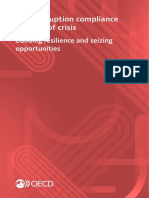 Anti-Corruption Compliance in Times of Crisis: Building Resilience and Seizing Opportunities