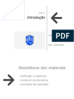 Aula 1 - Conceito de Tensão