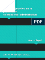 Proceso Ejecutivo en La Jurisdicción Contencioso-Administrativa