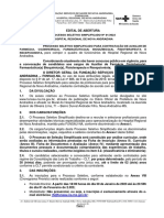 1-PROCESSO SELETIVO SIMPLIFICADO N 01-2023 - FUNSAU-NA - Edital de Abertura