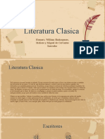 Literatura Clasica, Presentacion