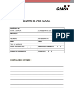 Modelo de Contrato de Patrocínio Simplificado Cinemarketing