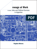 Virginia Oliveros - Patronage at Work - Public Jobs and Political Services in Argentina (2021, Cambridge University Press) - Libgen - Li