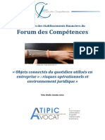 Objets Connectes Du Quotidien Utilises en Entreprise Risques Operationnels Et Environnement Juridique