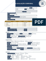 Ficha de Avaliação Corporal
