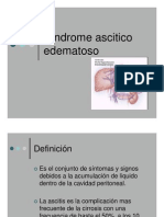 Sindrome Ascitico Edematoso