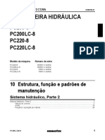 Sistema Hidráulico - Parte 2 - Máquina Komatsu - PC 200