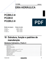 Sistema Hidráulico - Parte 3 - Máquina Komatsu - PC 200