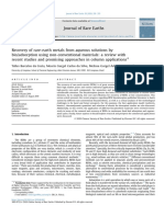 Recovery of Rate Earth Metals