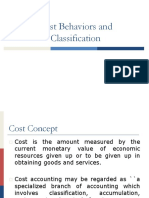 Session 2 - Cost Concept and Classification Revised