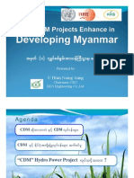 How CDM Project Enhancing in Developing Myanmar