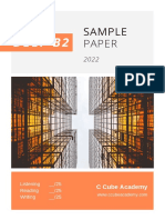 DELF B2 Past Exam Sample Paper