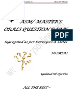 ASM Orals Question Set Till April22 Mumbai