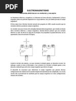 Fuerza Magnética Entre Dos Conductores Que Transportan Corriente Eléctrica