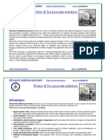 Advanced Oxidation Processes Presentation