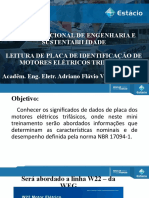 Leitura de Placa de Identificação de Motores Elétricos Trifásico - Treinamento