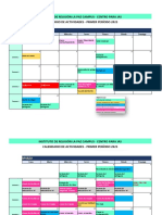 CALENDARIO CONJUNTO Centro de JAS Y CEI - Cronograma de Actividades 2023