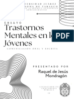 Trastornos Mentales en Los Jovenes 1