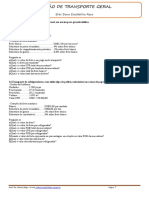 1 - Oet - Exercícios de Frete