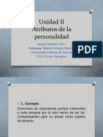 Atributos de La Personalidad