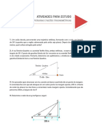 Atividades para Estudo 16 - 06 - 23