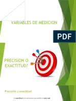 Variables de Medicion