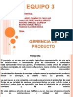 Gerencia de Producto