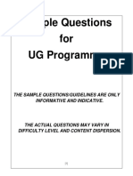 IIAD UG - Sample Question