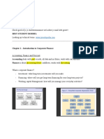 Corporate Finance Summary